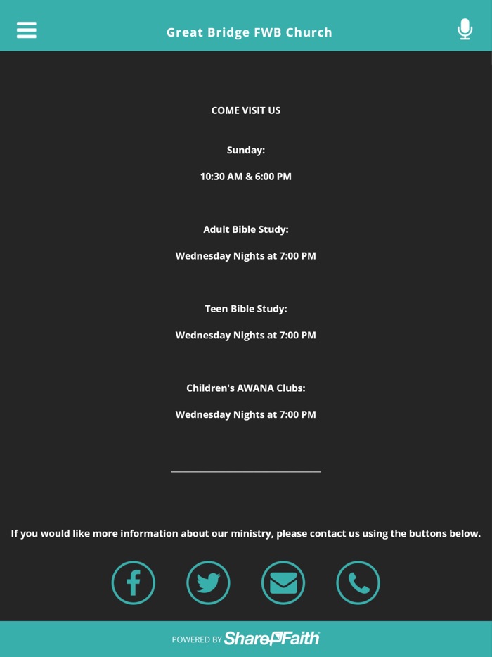 Great Bridge FWB Church