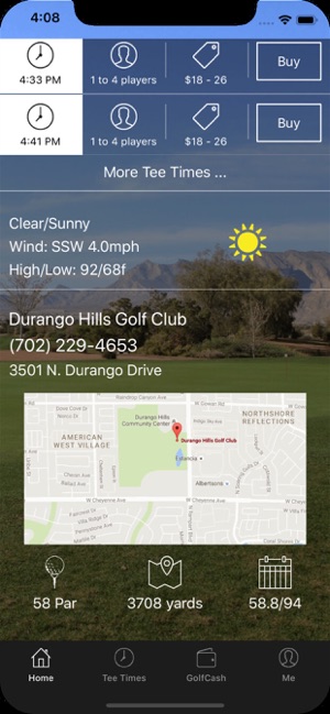 Durango Hills Golf Tee Times(圖3)-速報App