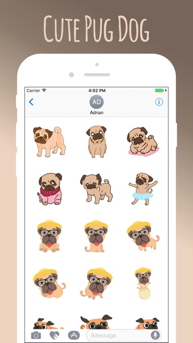 Pug Cute Sweetheart screenshot 4