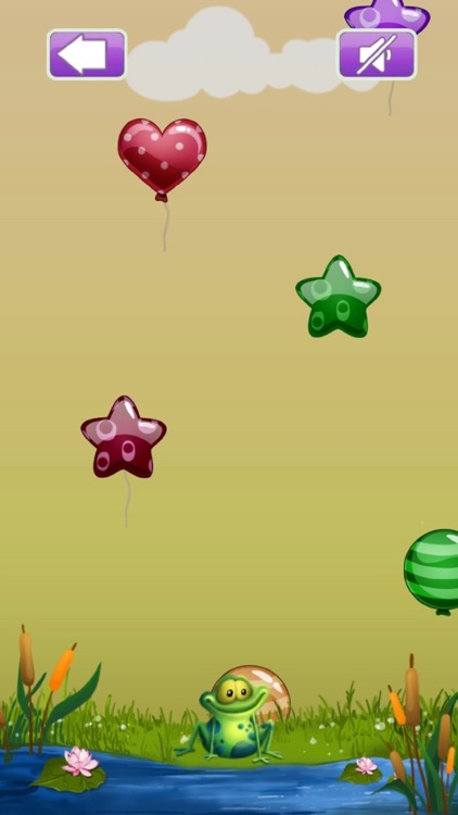 Pop Balloons Frog
