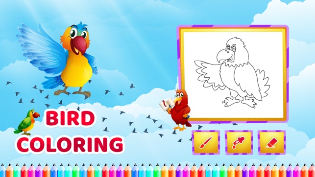 Birds Coloring Game(圖1)-速報App