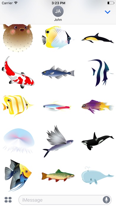 Fish In The Sea Stickers screenshot 4