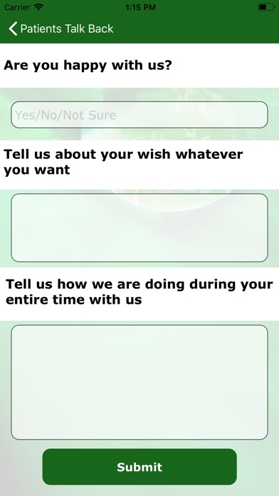 Patients Talk Back screenshot 2