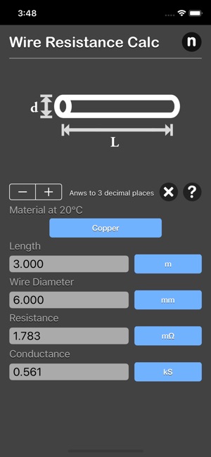 Wire Resistance Calc(圖2)-速報App