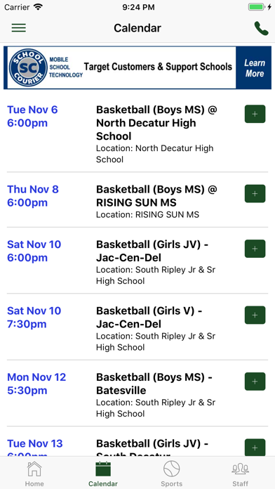 South Ripley Athletics screenshot 3