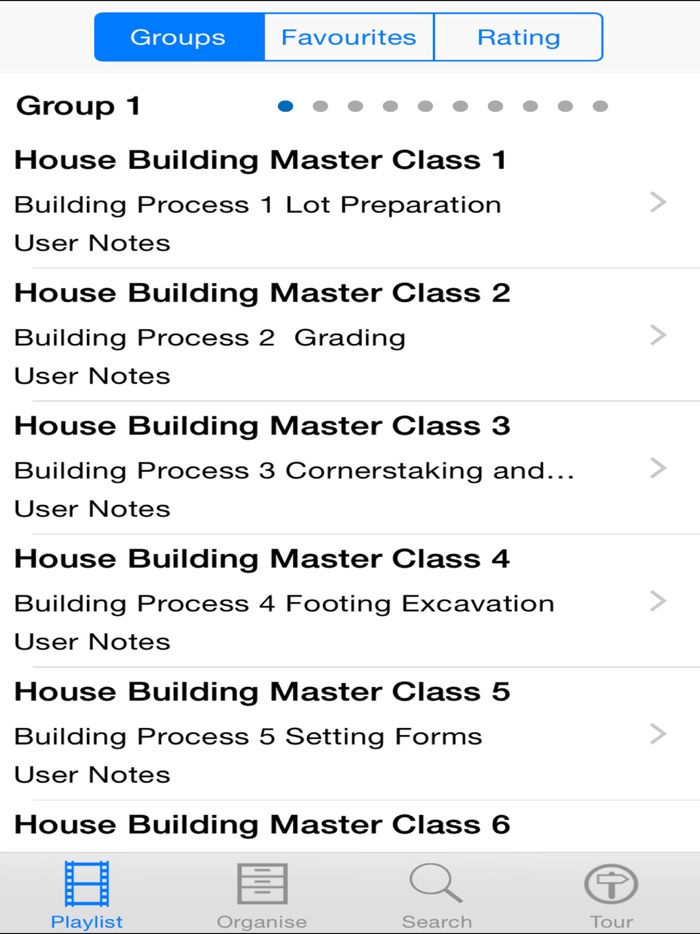 House Building Master Class