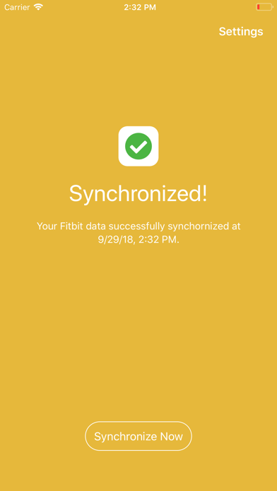 Fitbit to Health Sync screenshot 3