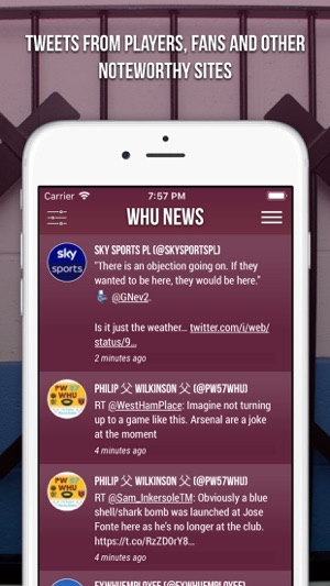 WHU News - Unofficial Fan App(圖5)-速報App