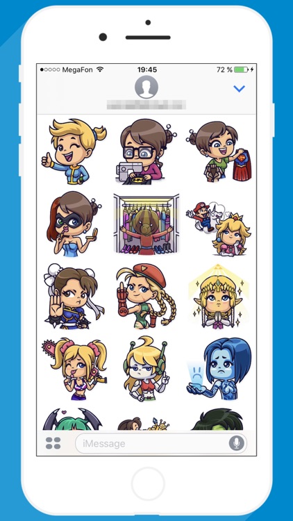 Cosplay Girl STiK Sticker Pack