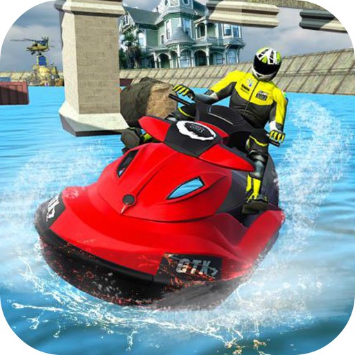 Jet Water Stunts 3d Icon