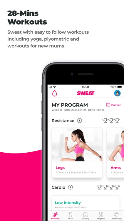 Sweat: Kayla Itsines Fitness
