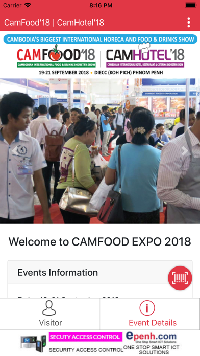 CamFoodHotel'18 screenshot 3