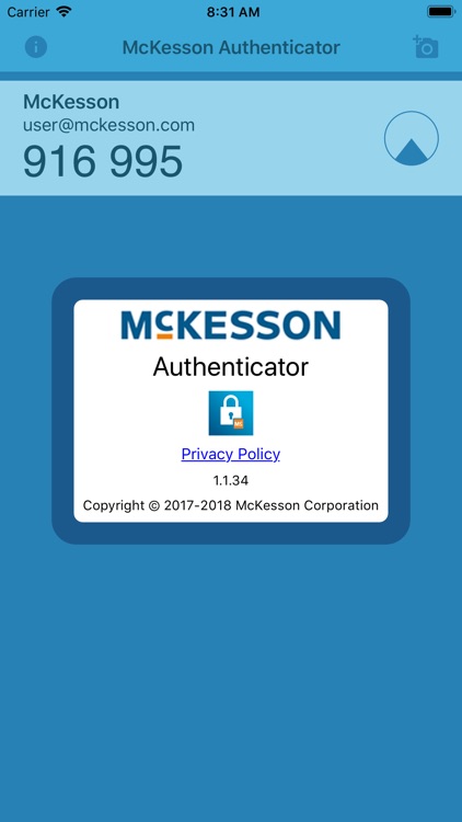 McKesson Authenticator