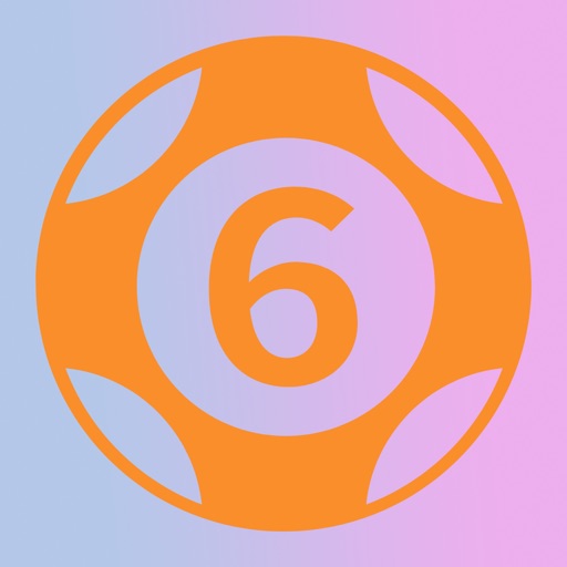 Lottery ticket Number selector icon