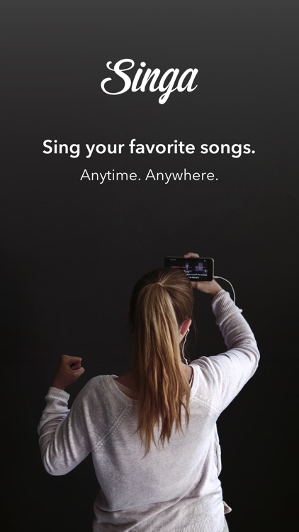 Singa: Karaoke with Lyrics, Music and Recording