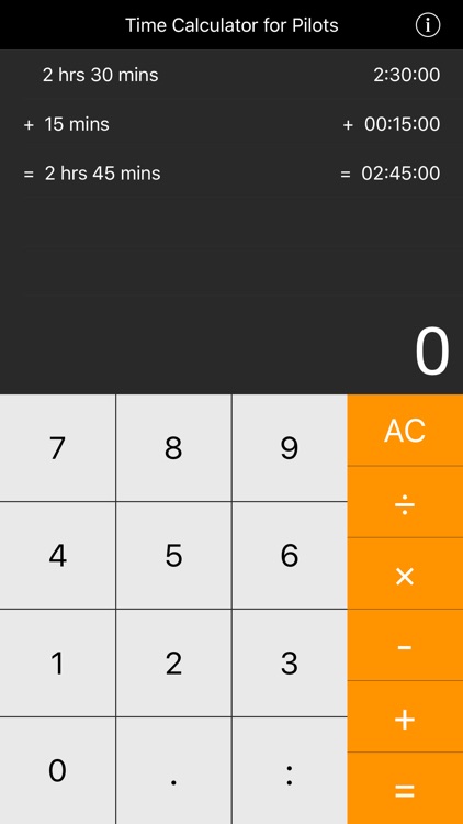 Time Calculator For Pilots screenshot-0