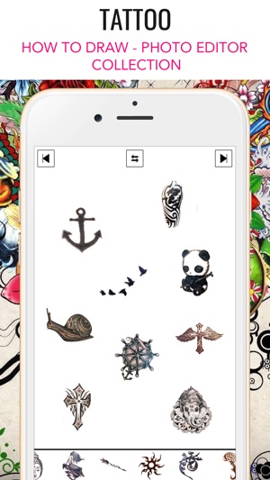 Tattoo : How to Draw & Editor(圖4)-速報App