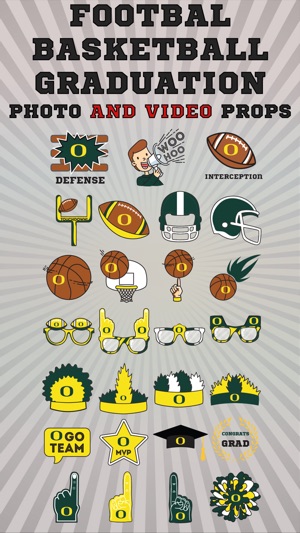 Oregon Ducks Animated Selfie Stickers(圖3)-速報App