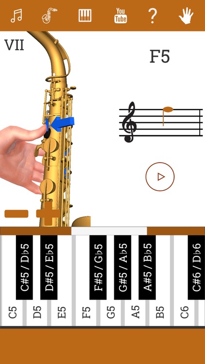 3D Saxophone Fingering Chart screenshot-5