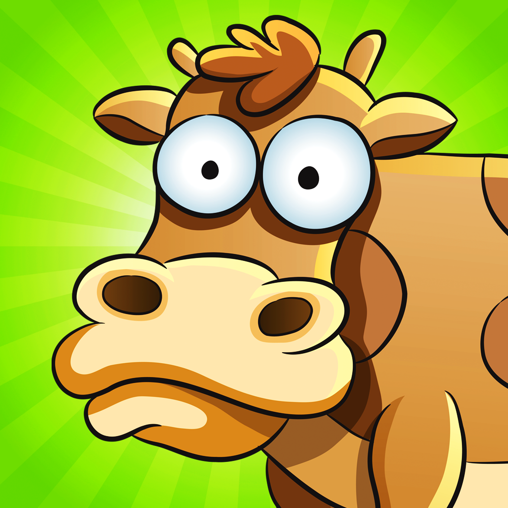 Toddler's Farm Animals Puzzle App Icon