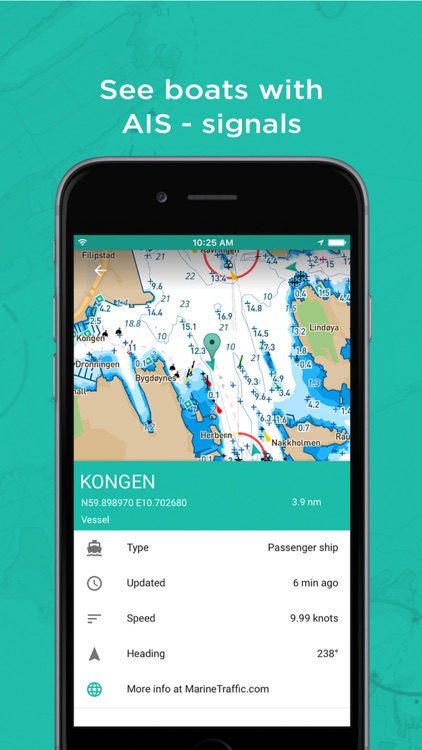 Embark: User friendly personalised nautical charts