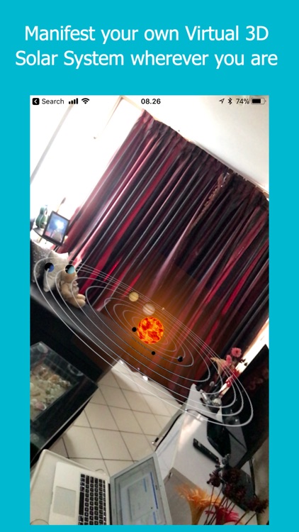 3D Solar System Explorer AR