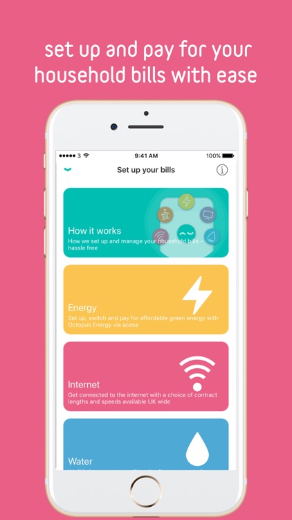 acasa - set-up & split bills