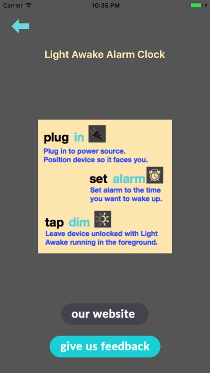 Light Awake Alarm Clock