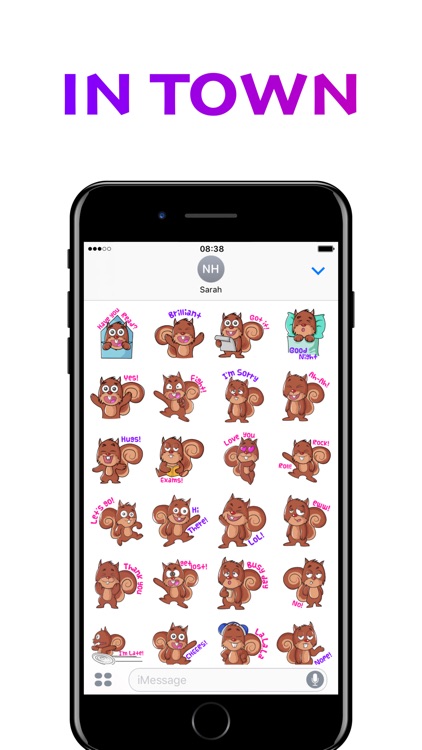 Squirrel Stickers (Wafer) screenshot-3