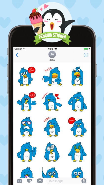 Penguin Stickers for iMessage
