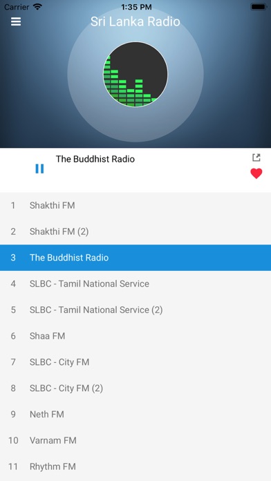 Sri Lanka Radio Station FM screenshot 2