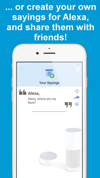 Ask for Amazon Alexa App
