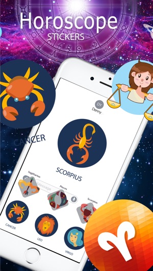 Horoscope Stickers!(圖2)-速報App