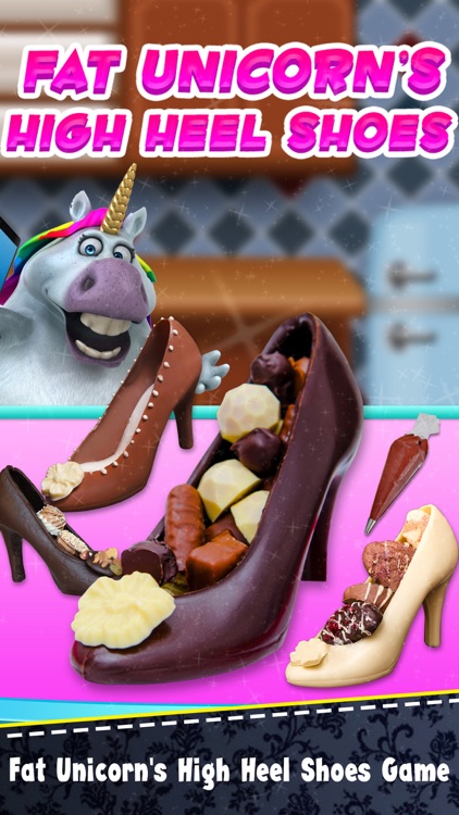 Fat Unicorn DIY Chocolate Shoe