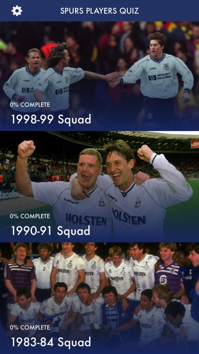 Spurs Players Quiz screenshot 2