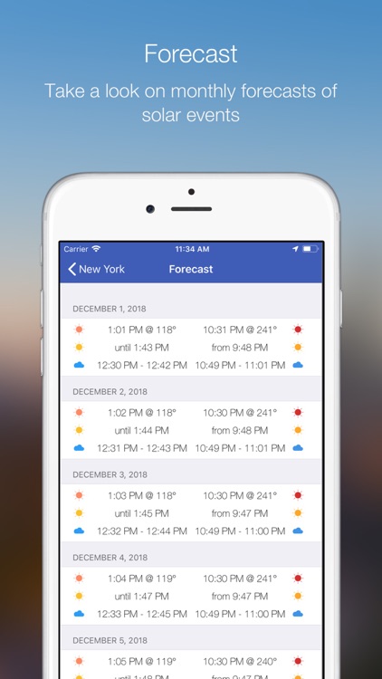 Blue Hour (Solar Calculator) screenshot-3