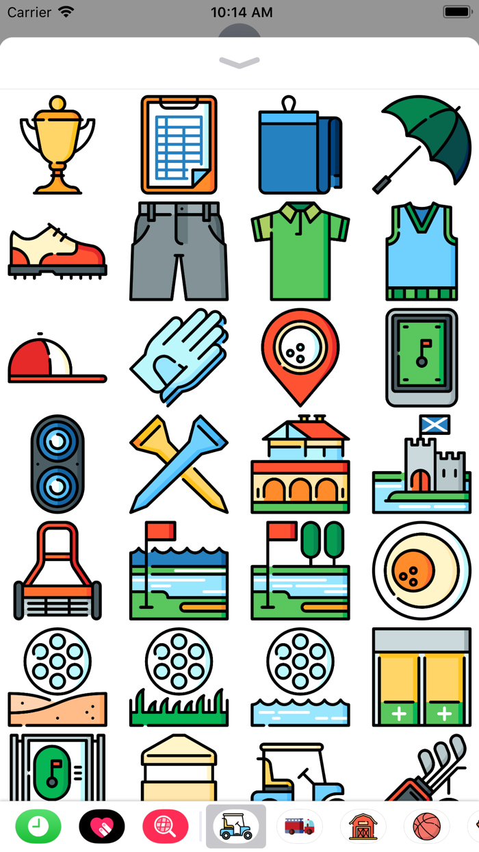 The Golf Sticker Pack