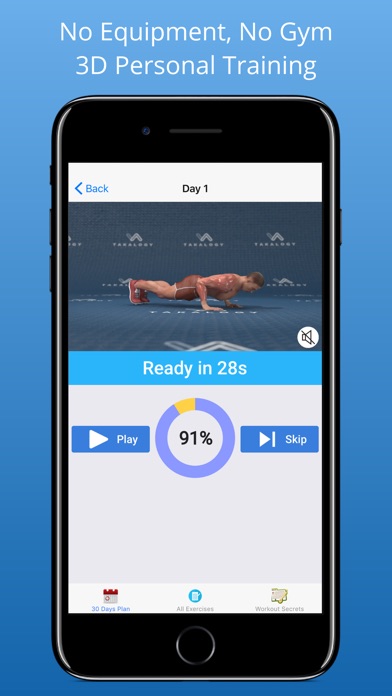 Home Workout - Fitness Planner screenshot 3