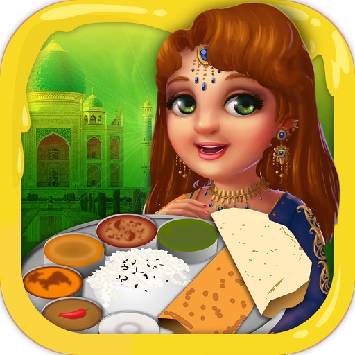 Indian Street Food Restaurant Icon