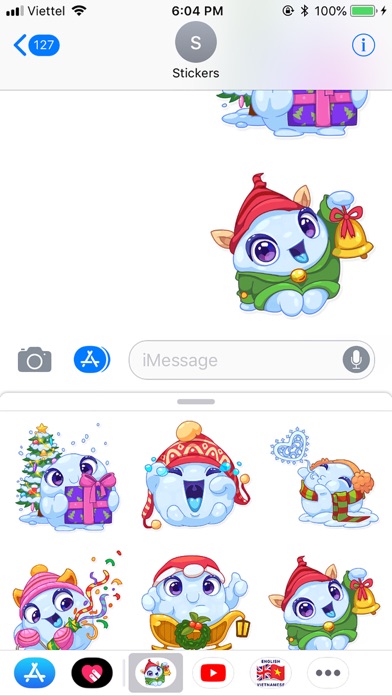 Christmas Snow - Xmas Sticker screenshot 2