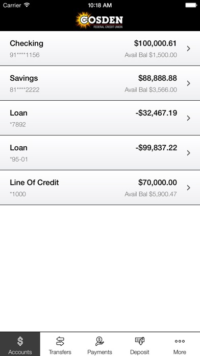 Cosden FCU screenshot 3