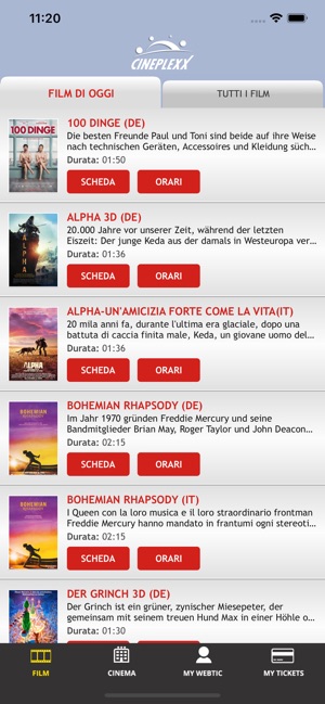 Webtic Cineplexx Bolzano(圖1)-速報App