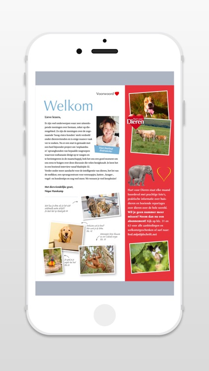 Hart voor Dieren - Zeitschrift