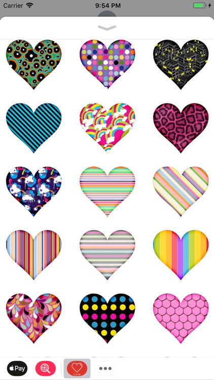 Hearts And Kisses Romantic
