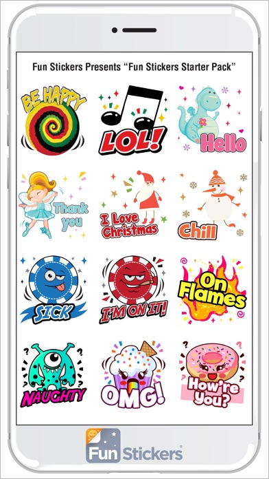 Fun Stickers Starter Pack screenshot 3