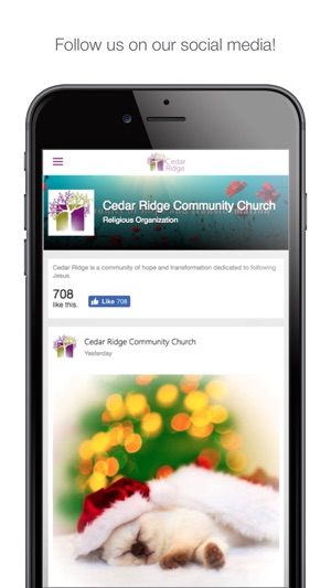 Cedar Ridge Community Church(圖3)-速報App