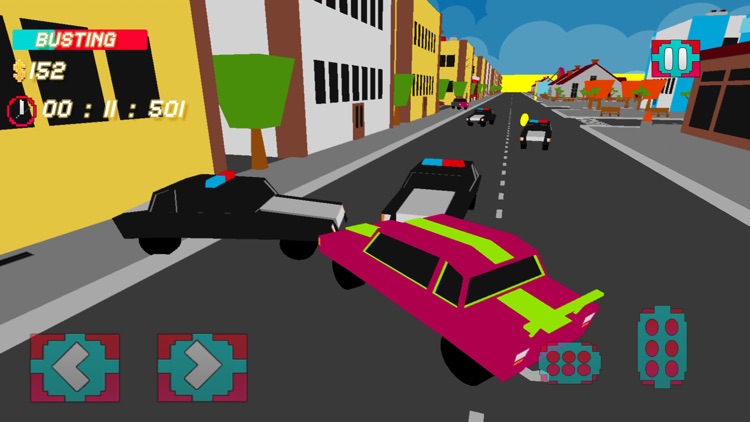 Police Chase 3D : Blocky Evade