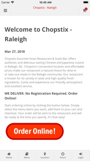 Chopstix Raleigh(圖1)-速報App