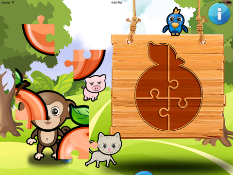 ABC Jungle Puzzle Game HD - for all ages - náhled