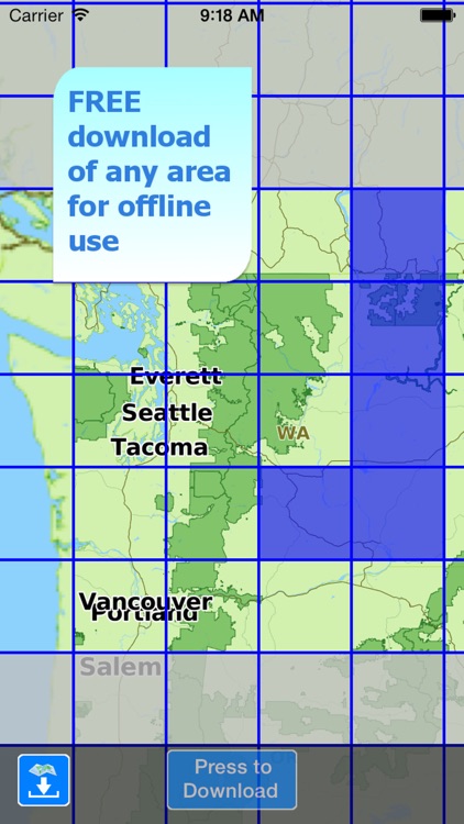 Aqua Map Washington Lakes screenshot-5
